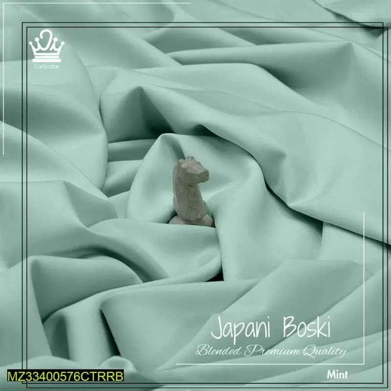 Men's Unstitched Boski plain suit