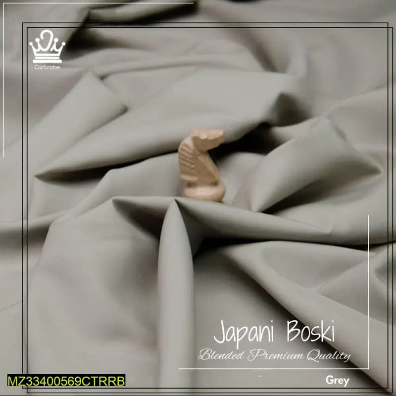 Men's Unstitched Boski plain suit